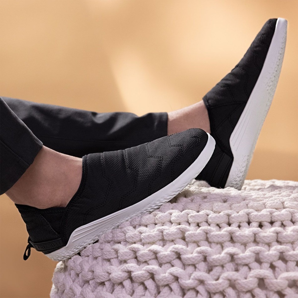 CAT Footwear Crossover Slip On Black