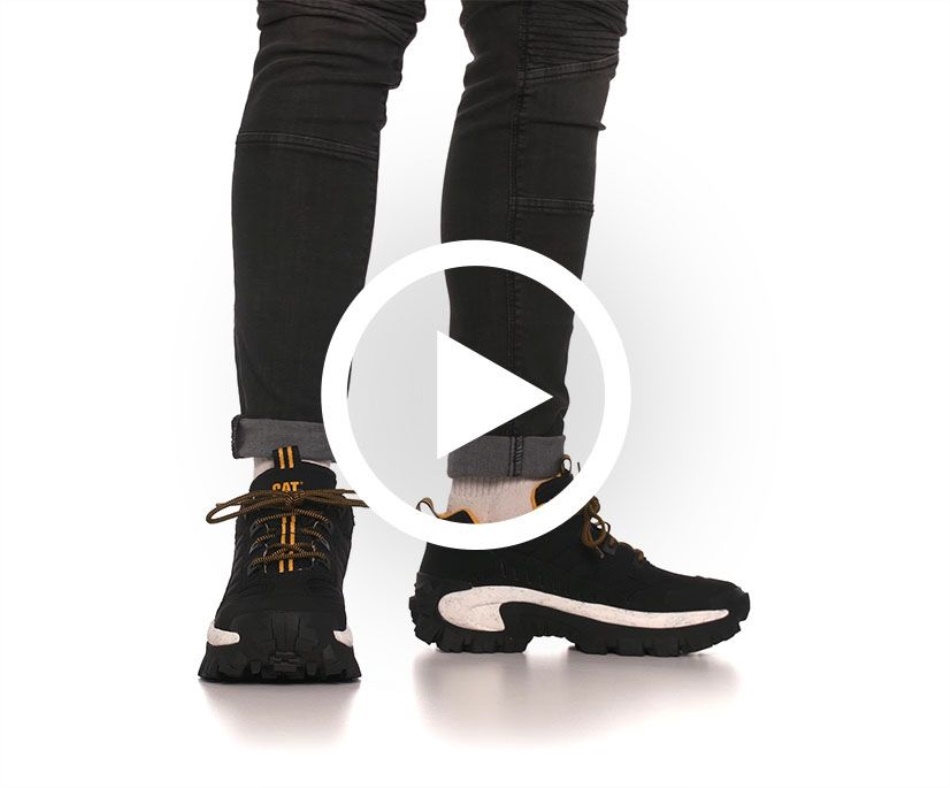 CAT Footwear Intruder Shoe Black-White