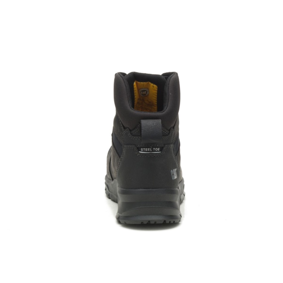 CAT Footwear Men\s Accomplice X Waterproof Steel Toe CSA Work Boot Black