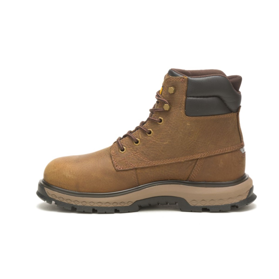 CAT Footwear Men\s Exposition 6” Waterproof Alloy Toe CSA Work Boot Pyramid
