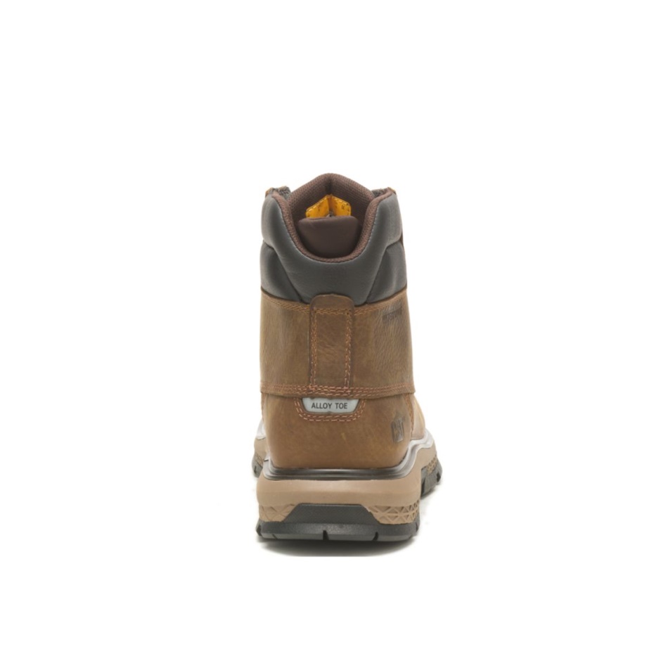 CAT Footwear Men\s Exposition 6” Waterproof Alloy Toe CSA Work Boot Pyramid