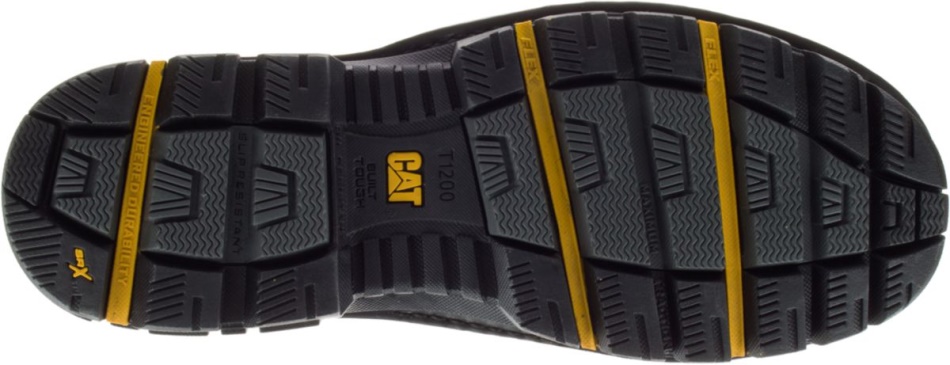 CAT Footwear Men\s Hauler 6” Waterproof Composite Toe Work Boot Black