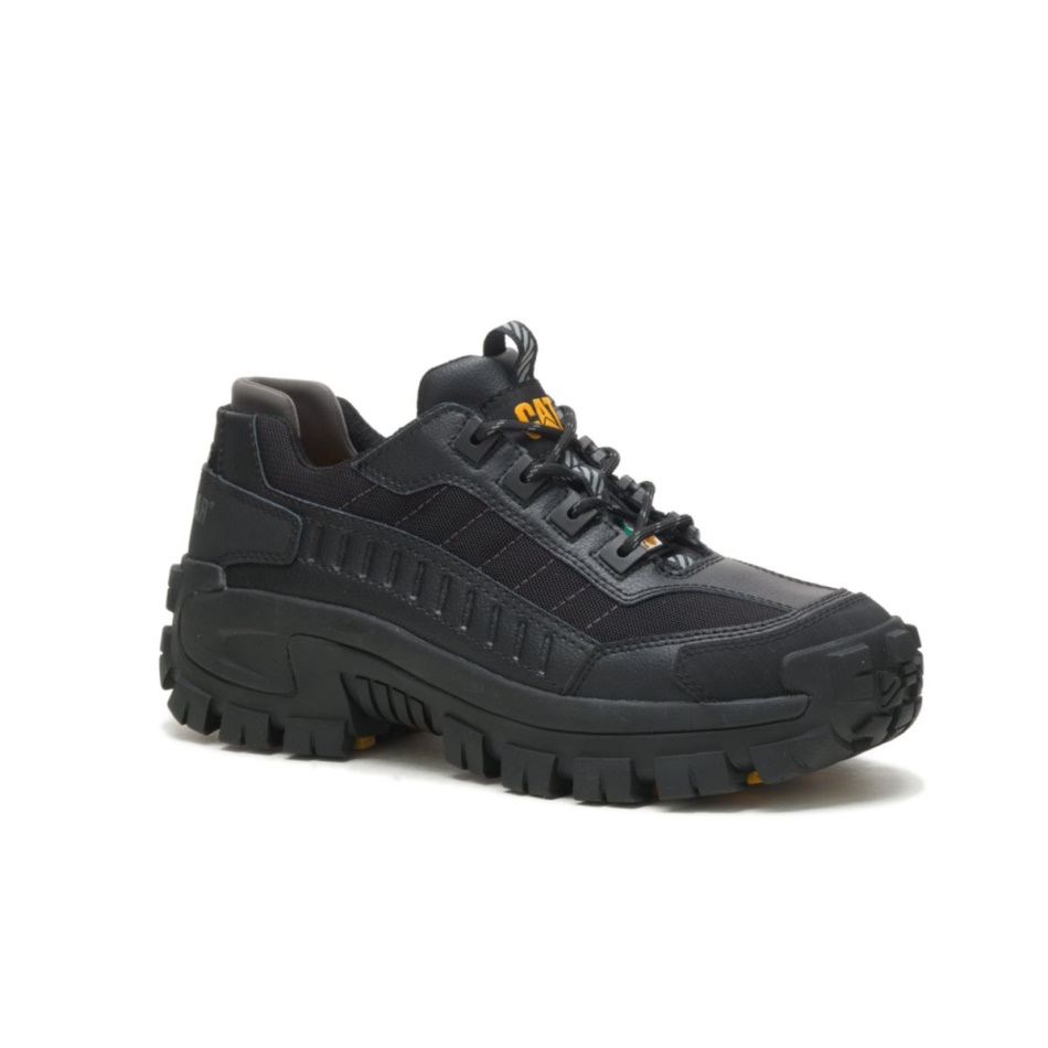 CAT Footwear Men\s Invader Steel Toe CSA Work Shoe Black