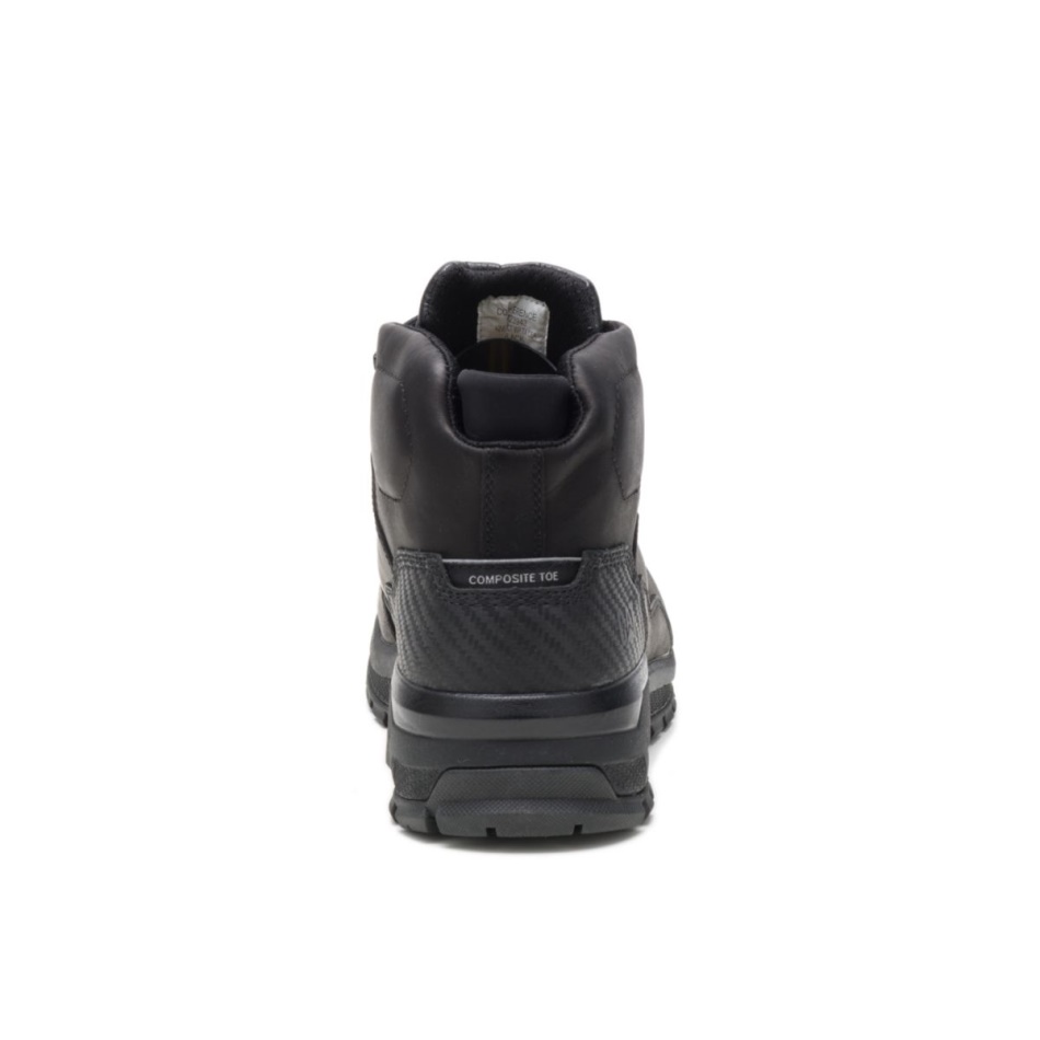 CAT Footwear Men\s Kinetic Ice plus Waterproof Thinsulate Composite Toe CSA Work Boot Black