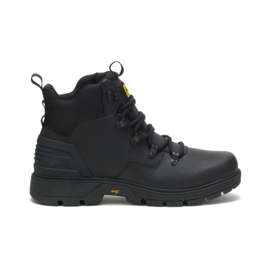 CAT Footwear Mens Leverage Hiker Waterproof Boot Black