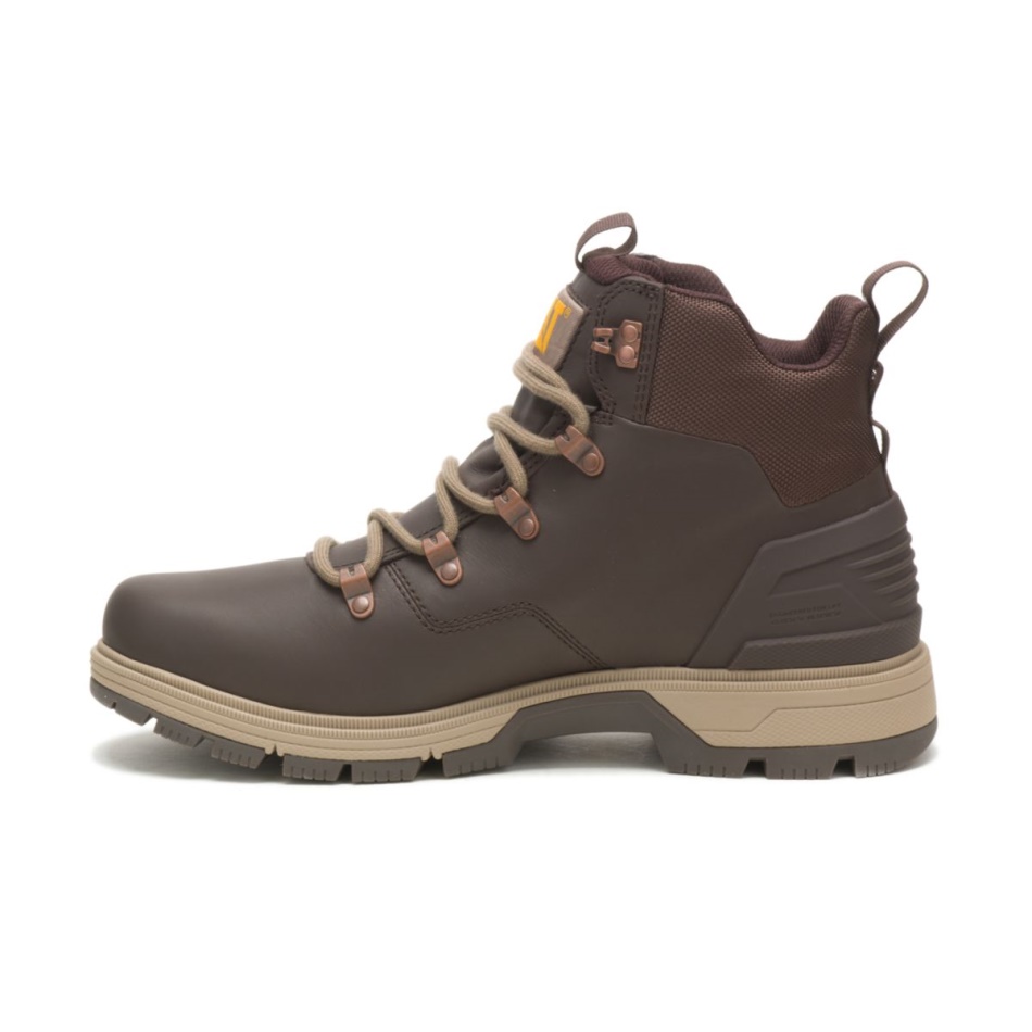 CAT Footwear Men\s Leverage Hiker Waterproof Boot Demitasse