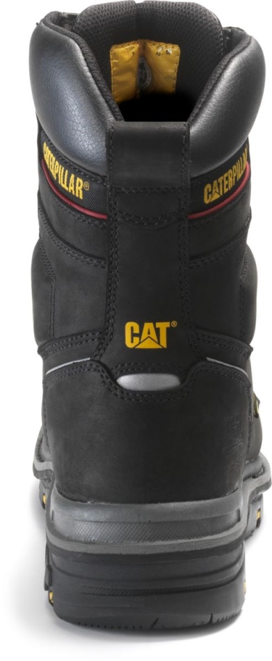 CAT Footwear Men\s Rasp 8” Waterproof Met CSA Work Boot Black