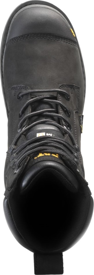 CAT Footwear Men\s Rasp 8” Waterproof Met CSA Work Boot Black