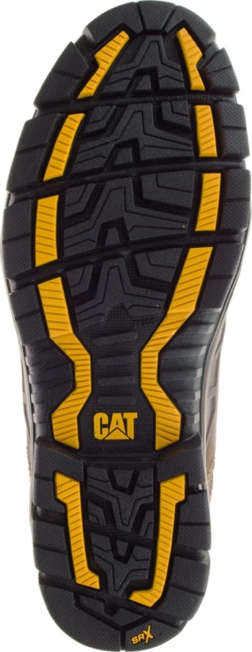 CAT Footwear Men\s Struts Waterproof TX CSA NT Work Boot Dark Brown