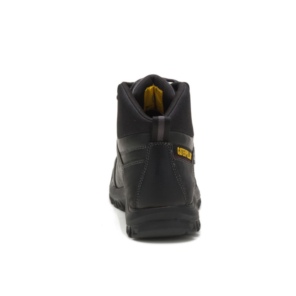 CAT Footwear Men\s Threshold Waterproof Steel Toe CSA Work Boot Black