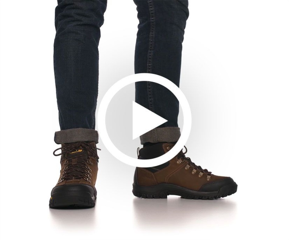 CAT Footwear Men\s Threshold Waterproof Steel Toe CSA Work Boot Black