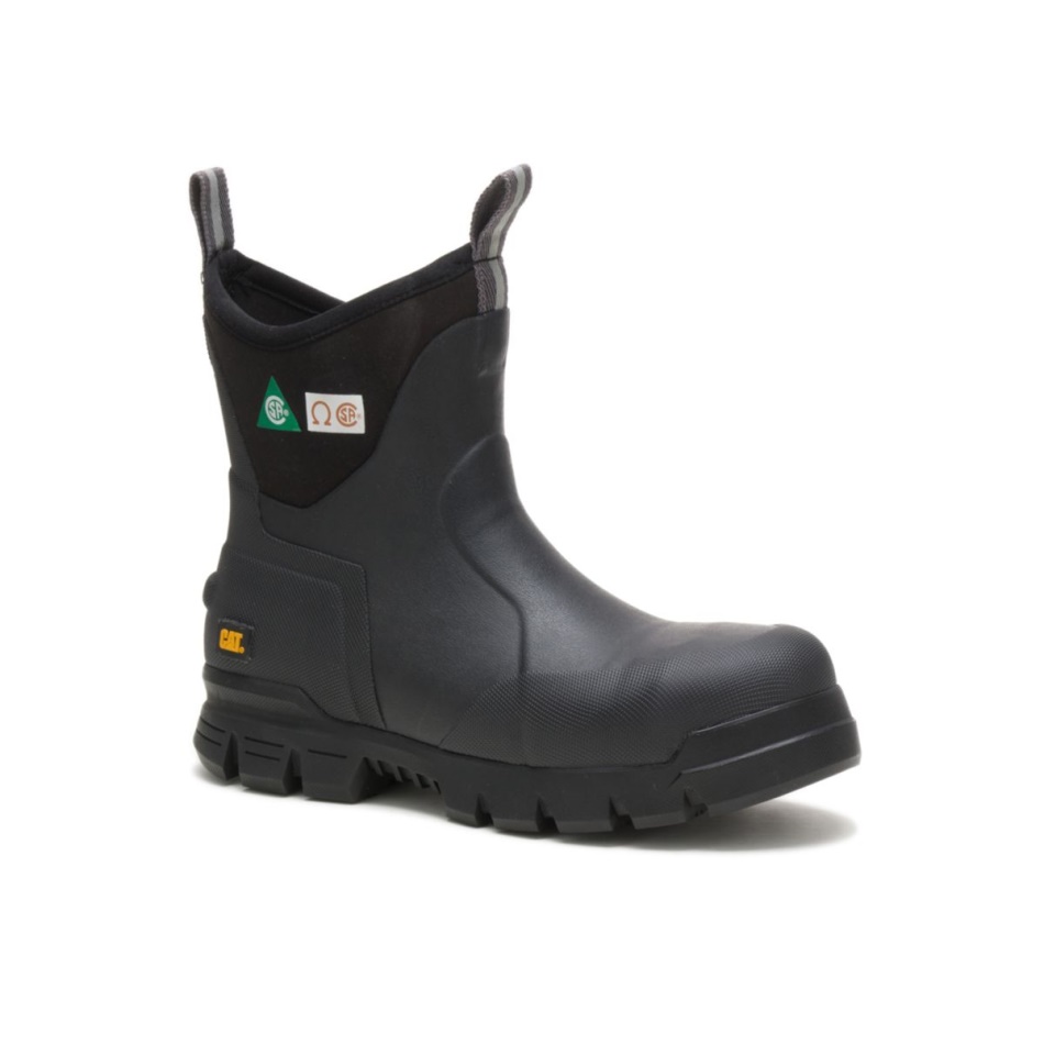 CAT Footwear Stormers 6” Steel Toe CSA Work Boot Black