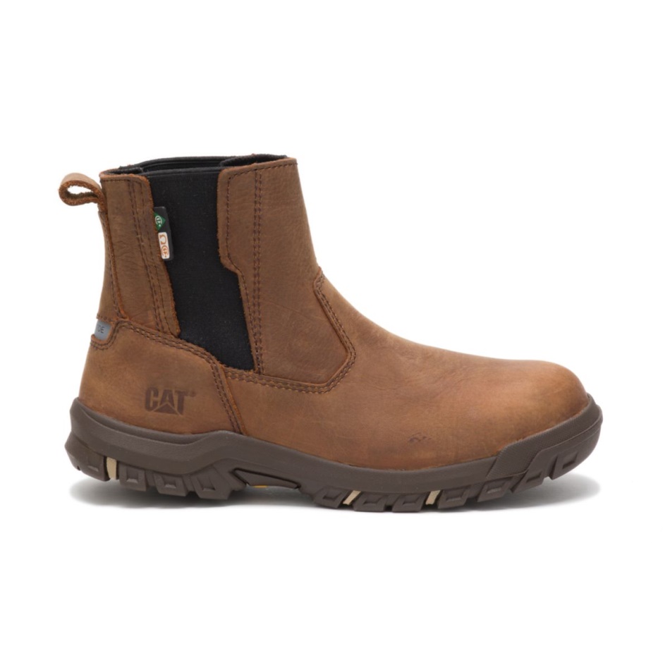 CAT Footwear Womens Abbey Steel Toe CSA Work Boot Butterscotch