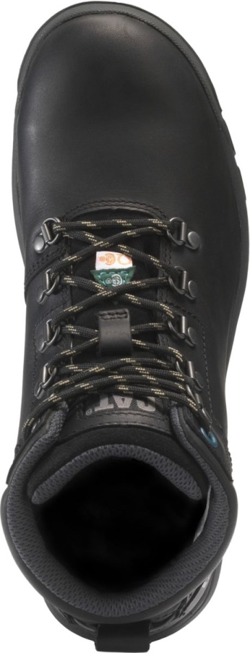 CAT Footwear Women\s Mae ST Waterproof CSA Work Boot Black