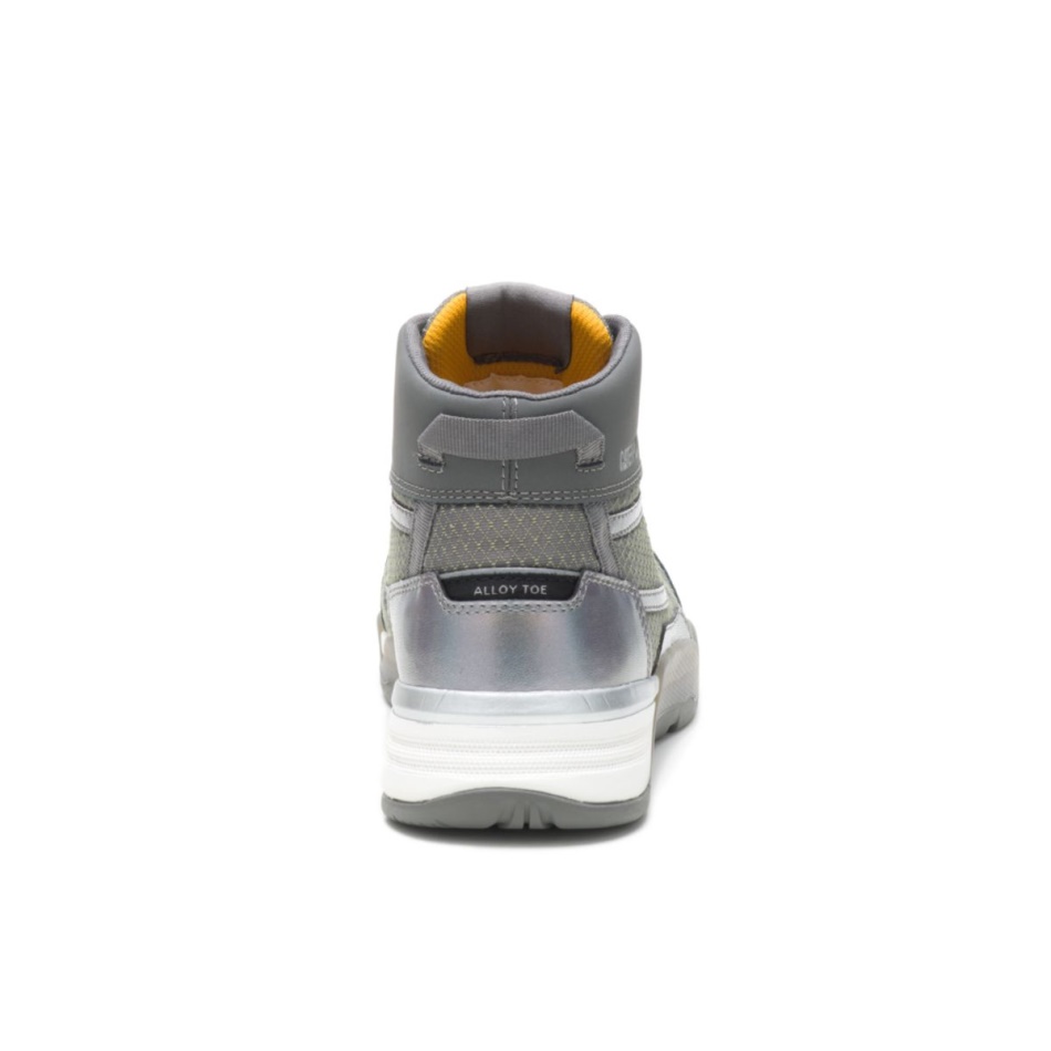 CAT Footwear Women\s Sprint Mid Alloy Toe CSA Work Shoe Medium Charcoal