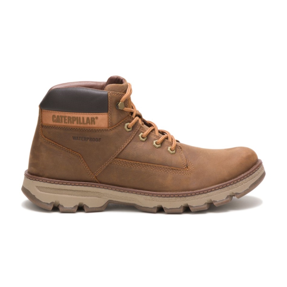 CAT Footwear Men's Situate Waterproof Boot Brown Sugar
